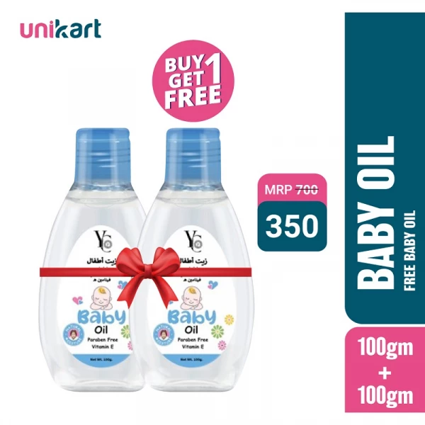YC Baby Oil 100gm (Buy 1 Get 1)