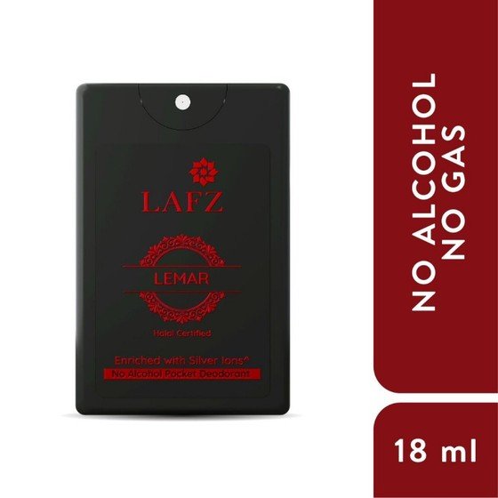 Lafz Men's Pocket Perfume No Gas No Alcohol (18ml) - Lemar