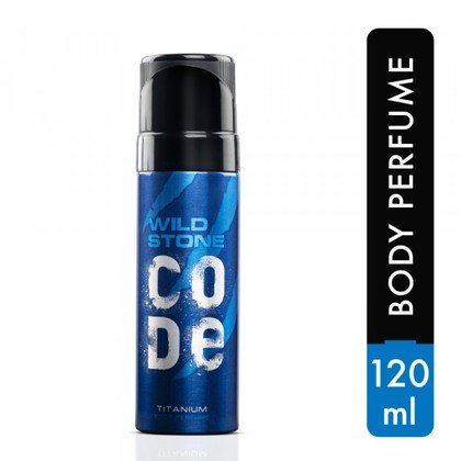 Wild Stone Code Titanium Body Perfume for Men 120 ML