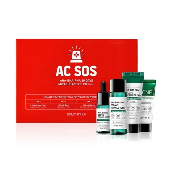 SOME BY MI AHA/BHA/PHA 30 DAYS MIRACLE AC SOS KIT kit