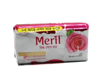 Meril Milk & Rose Soap Bar 100gm