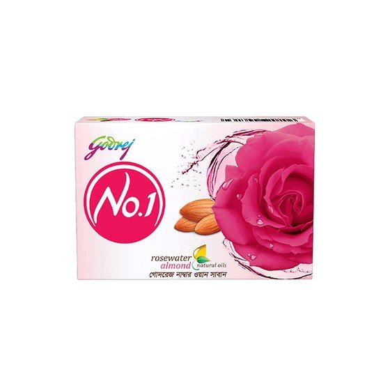 GODREJ NO 1 ROSE SOAP 75G