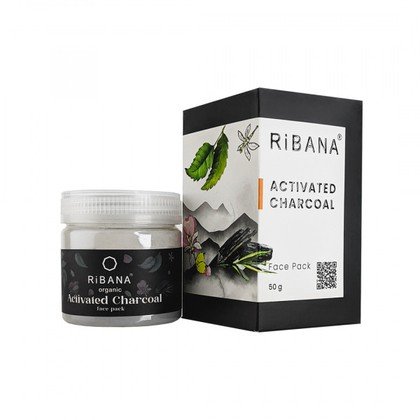 RiBANA Activated Charcoal Face Pack 50gm