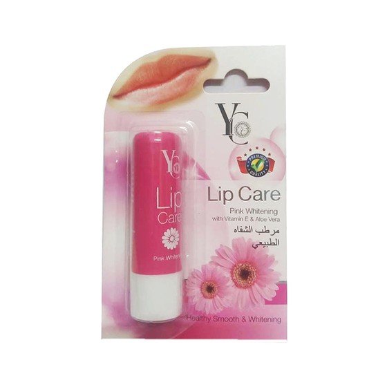 YC Pink White Vitamin E & Aloe Vera Lip Care 3.8gm
