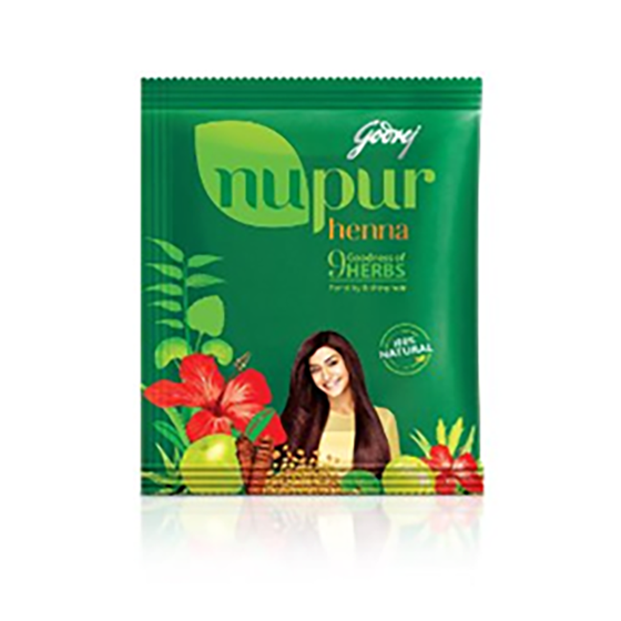 NUPUR MEHENDI POWDER 50G PKT IN