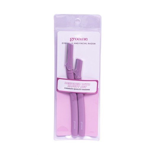 Groome Facial and Eyebrows Razor 1 set (2 pcs)