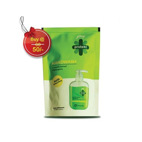 GODREJ PROTEKT HANDWASH REFILL 170ML GREEN
