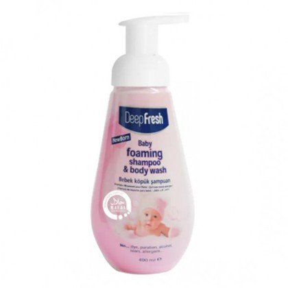 Deep Fresh Baby Foam Shampoo – Pink 400ml
