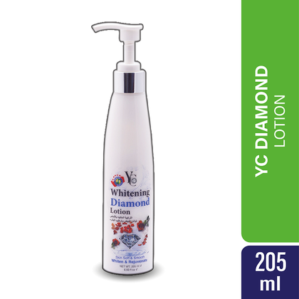 YC Whitening Diamond Lotion 205 ml