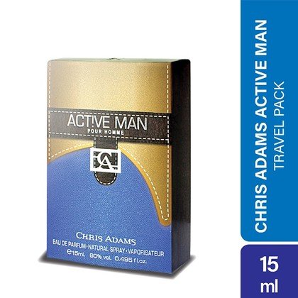 Chris Adams Active Man Travel Pack 15 ml