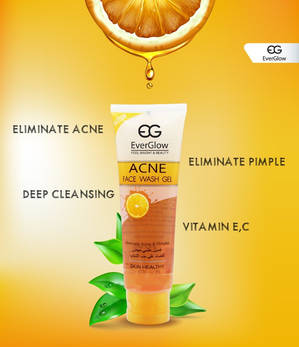 EverGlow Acne Face Wash Gel 100ml