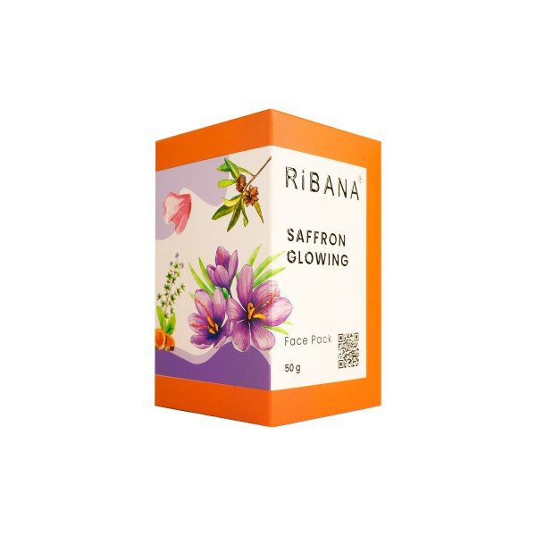 RiBANA Saffron Glowing Face Pack 50gm