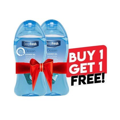 Deep Fresh Shower Gel – Ocean 330 ml (Buy 1 Get 1)