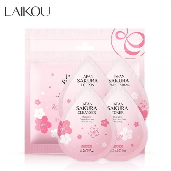 Laikou Japan Sakura Skin Care Set – 4pcs