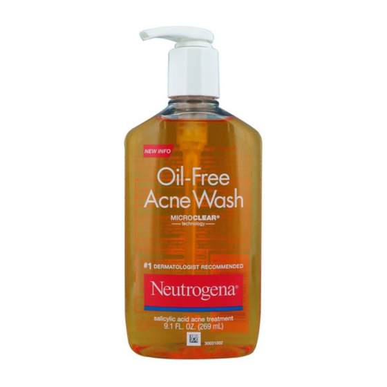 Neutrogena oil free acne wash