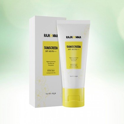 Rajkonna Sunscreen SPF 40 PA+++ 60gm